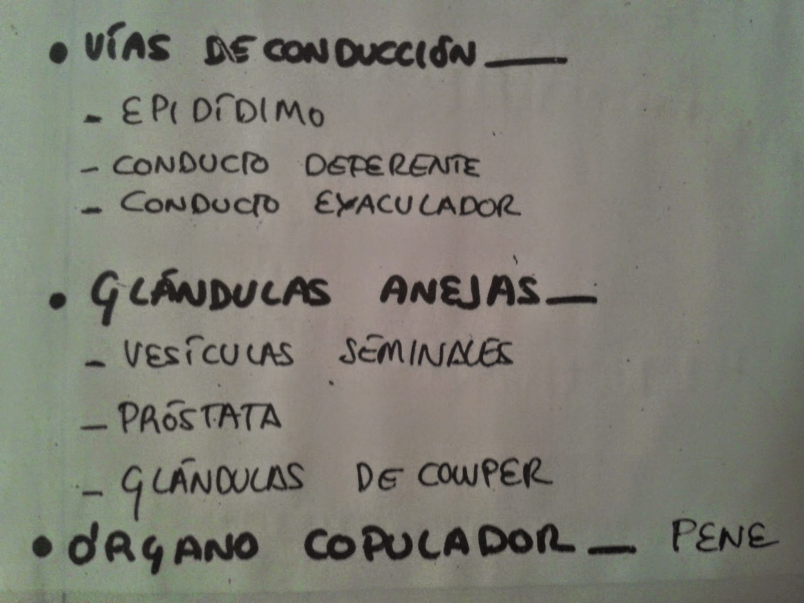la secreción de la glándula prostática se llama